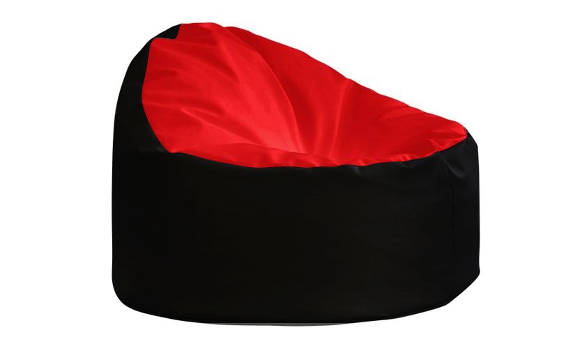 Black on the sides and red on top is a popular colour combination