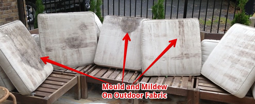 Many fabrics say they are outdoor fabrics, but don't hold up well to mould over time