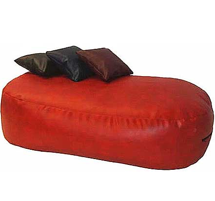 Leather Chaise Bean Bag from the UK