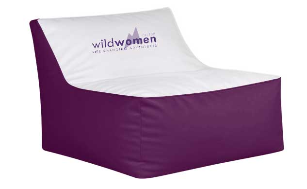 We can also customise bean bags such as this one shown